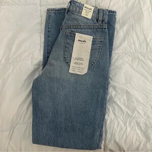 ROLLA'S Blue Straight Leg Jeans Classic Style